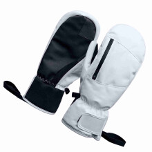 Gants de snowboard imperméables pour femmes et hommes, avec fonction écran tactile, en noir, blanc et gris