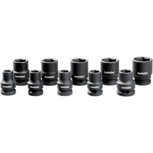 Metabo Shockproof 1/2'' socket wrench set - METABO - Compressor accessories