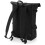 BagBase (One Size, Black/Black) BagBase Block Roll-Top Backpack 3