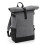 BagBase (One Size, Grey Marl/Black) BagBase Block Roll-Top Backpack 1
