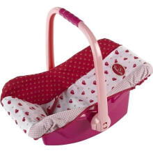 Soporte para muñecas rígido Princesa Coralie - KLEIN - Para muñecas de 35 a 45 cm - Mango en 3 posiciones - Color aleatorio Rosa o Azul