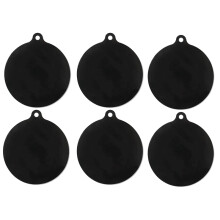 6 St InduktionshäLlsmatta Skydd Antiglid Silikon VäRmeisoleringsdyna Cook Top Cover ÅTeranväNdbar VäRmeisolerad Matta