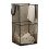 Square Laundry Basket Foldable Foldable-Black Double layer 1