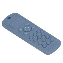 Gioco da masticare a forma di telecomando Baby TV - Blu scuro, silicone, 16 cm