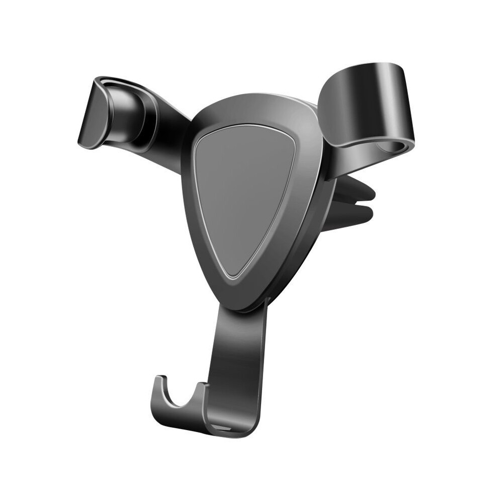 (Black) 360 Gravity Degrees Stand Car Navigator Mobile Phone Stand Accessory Tool Holder Black 693386716353