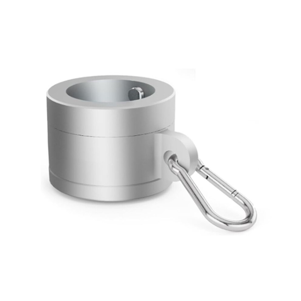 1 Pair Aluminum Alloy Flag Pole Rings 1In, 360 Degree Rotating Flag Mounting Rings For 0.75-1.02 Inch Diameter Flagpole 4852693573981