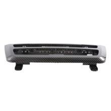 Car Center Pannello Aria Condizionata Pannello Strumenti AC Copertura Decorativa per Serie 3 Serie 4 F30 F35, Motivo In Fibra di Carbonio