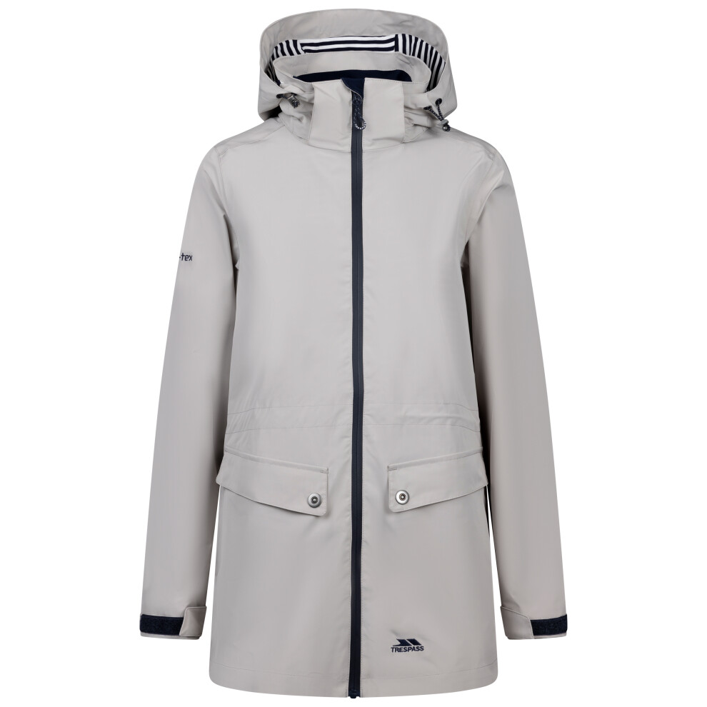 Trespass Womens Hooded Waterproof Jacket Tiverton - Image 3