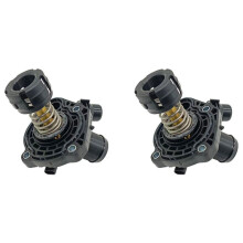 2X Kylmedelstermostat för Bilmotor för F45 X1 X2 220I 225I B38 B48 11518601366 11518623576