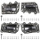 Car Interior Door Handle for  Grand Cherokee 2005-2011 Door Handle Front Rear Left Right 1