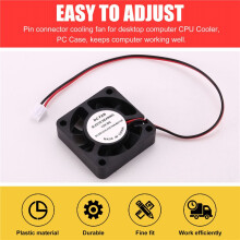 40mm x 40mm x 10mm 4010 9 Blade Brushless 12V Cooling Fan