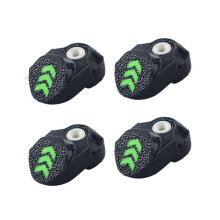 4 Peças para Protetor de Anel de Entrada de Cerâmica AMS Durável para Peças de Impressora 3D Bambu A1/P1/X1/AMS