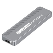 Gabinete HDD M.2 NVMe USB3.2 GEN2x2 20 Gbps Gabinete HDD Multifuncional de Transferência de Alta Velocidade