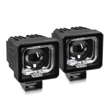 3 Inch LED Pod Lights Off Road Driving Lights Spotlight Fog Lights Square LED Work Light for Truck SUV ATV UTV 2PCS