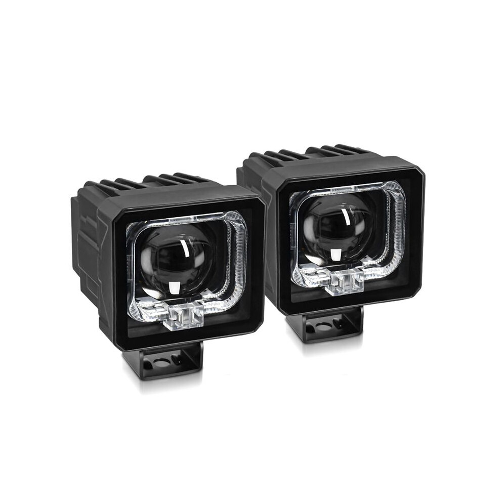 3 Inch Led Pod S Off Road Driving S Spot Fog S Square Led Work For Truck Suv Atv Utv 2Pcs Light 6033949603043