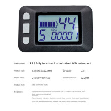 P9 Display LCD Cruscotto Schermo LCD 24V 36V 48V 60V Misuratore Bici Elettrica per Display LCD Scooter Elettrico (SM Plug 5PIN)
