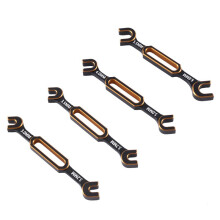 4Pcs Wrench 3/3.2/3.5/3.7/4/5/5.5/6mm Turnbuckle Nut End Joint Remover Universal Tool for RC Car Drone Boat,1