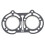 for  Banshee Complete Engine Gasket Set with Oil Seals Kit 1987-2006 YFZ350 3