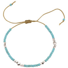 Bohemien Perline un Stella nel Pietra Cavigliere per Donna Cinturino Intrecciato Vintage Ciondolo Braccialetto Sulla Gamba Cavigliera Caviglia
