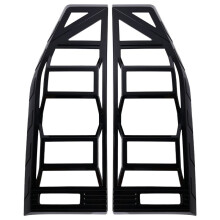 Gloss Black Car Taillight Frame Lampshade Decoration for JETOUR Traveler T2 2023 2024 Model