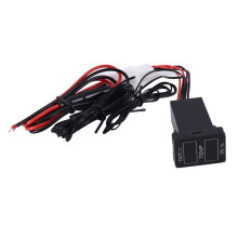 Car Interior and Exterior Temperature Display Dual Temperature Sensor for  Camry  Yaris RAV4 33X22.5Mm
