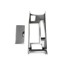 Voor Lancer EX 2010-2016 Auto Centrale Controle Handrem Bekerhouder Cover Trim Accessoires (Hoge Versie)