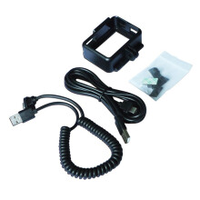 For SJCAM SJ10 Pro SJ10X SJ11 Frame Kit Set with Motorcycle Charging Cable Supports Recording While Charging