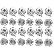 Ensemble de bobines de Machine à coudre, 24 pièces, étui à