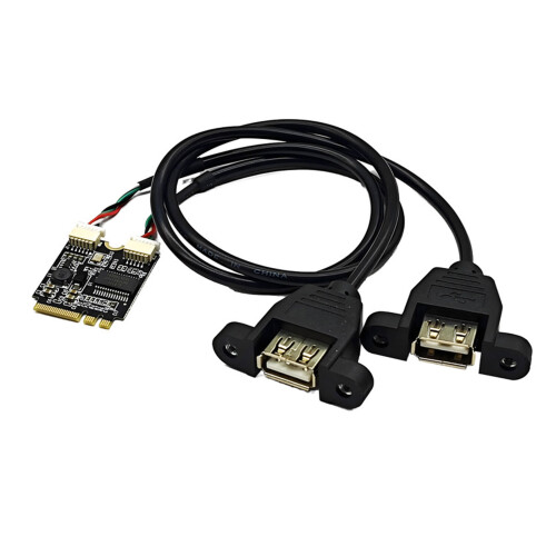 Easy to Use NGFF Key to USB 2.0 Adapter, Expand Computers-B1