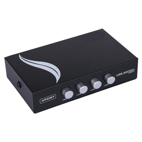 Sélecteur USB 2.0 à 4 ports, pour 4 PC, partage 1 périphérique