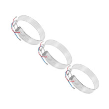 Pack de 3 tubes chauffants, anneaux chauffants économes en