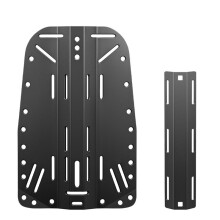 Aluminium-Tauchtechnik-Rückplatte, Taucher-BCD-Platte, Tauch-Einzeltankadapter, Tauchset