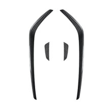 Car Front Bumper Spoiler Splitter Cover Side Lip Splitter Trim for   7.5  7.5  2017-2019 Carbon Fiber