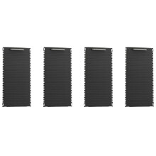 4X Car Inner Indoor Centre Console Roller Blind Cover for - C/E-Calss W204 S204 W212 S212 A20468076079051 Black