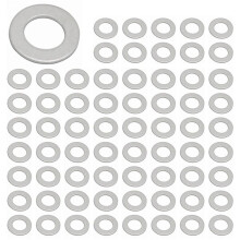 400PCS Oil Drain Plug Gaskets Crush Washers Seals Rings 12mm Hole for for Scion for 90430-12031 9043012031