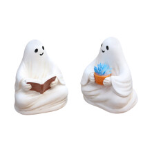 Figurines fantomatiques d'halloween, Sculptures de monstres,