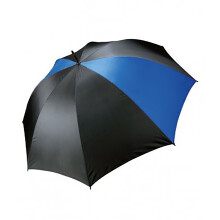 (One Size, Black/Royal) Kimood Storm Manual Open Golf Umbrella