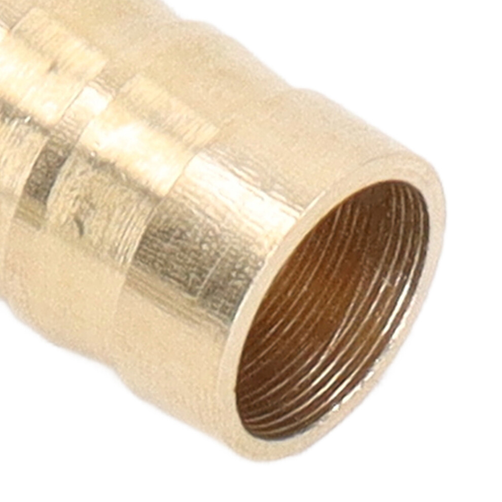 2 x Brass Hose Barb Splicer 10mm-8mm