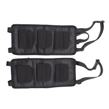 2Conjuntos Rack Preto Para Armazenar Varas De Pesca No Traseiro