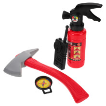 5Ensembles Accessoires Pompier Enfant Jeu De Rôle Extincteur Plastique
