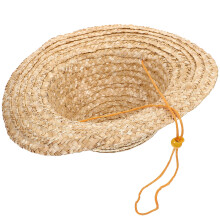 2Ud Sombreros Para Niños De Paja Beige Para Fiesta Y