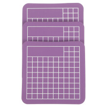 12Pièces Tapis De Coupe Artisanat Violet En PVC Résistant Pratique