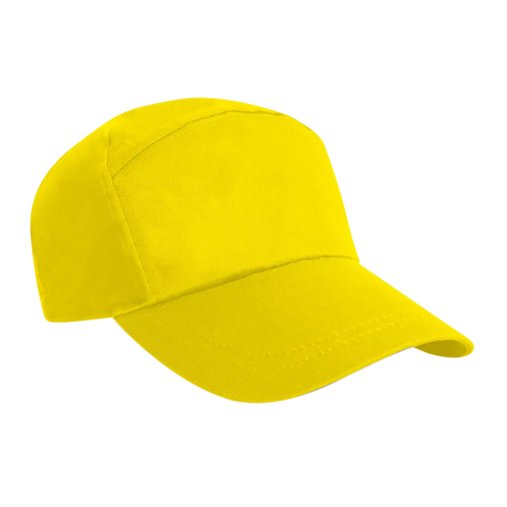 Result (One Size, Yellow) Unisex Plain Baseball Cap