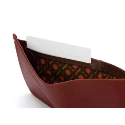 Bellroy Hide and Seek LO Wallet Cognac Java Brown Leather Dollars 1