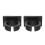 4St Zwarte Microfoonclips Met Achterplakband, Universele Mic Houder 1