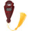 4Pcs Simple Wood Beads Counter Dark Red Digital Counting Machine 1