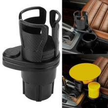 2 in 1 360 Rotatable Universal Car Water Cup Holder
