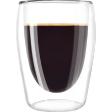MELITTA Conjunto de 2 copos de borossilicato para café longo 200 ml transparente