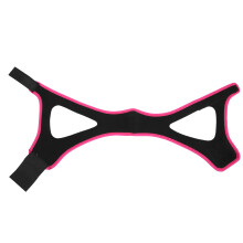 Neopren anti-snorking hakestropp, mykt elastisk slitesterkt materiale holder munnen lukket mens du sover for menn og kvinner, justerbar luftstrøm
