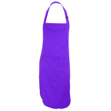 (One Size, Purple) Dennys Adults Unisex Catering Bib Apron With Pocket (Pack of 2)